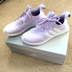 Adidas cloudfoam slip on sneakers